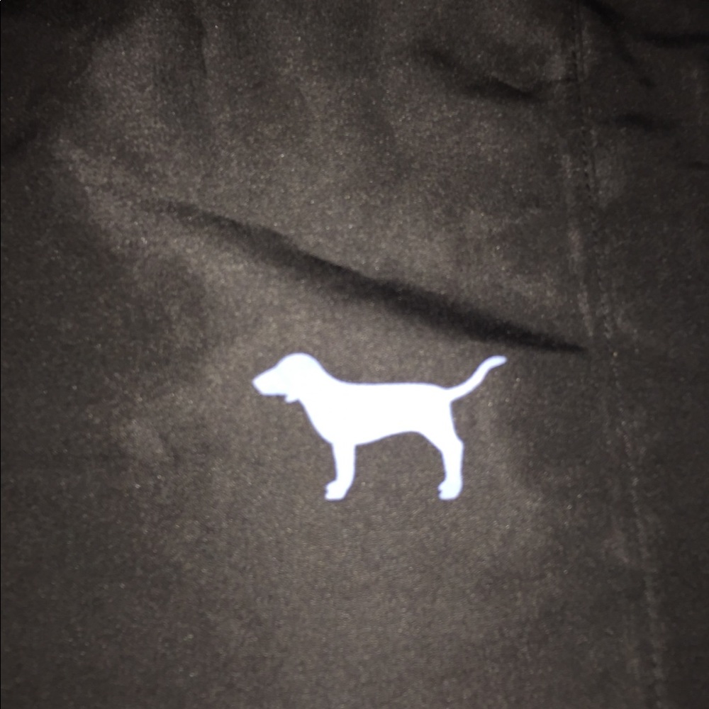 $27 NWT VS PINK Black Tote Bag - Picture 6 of 7